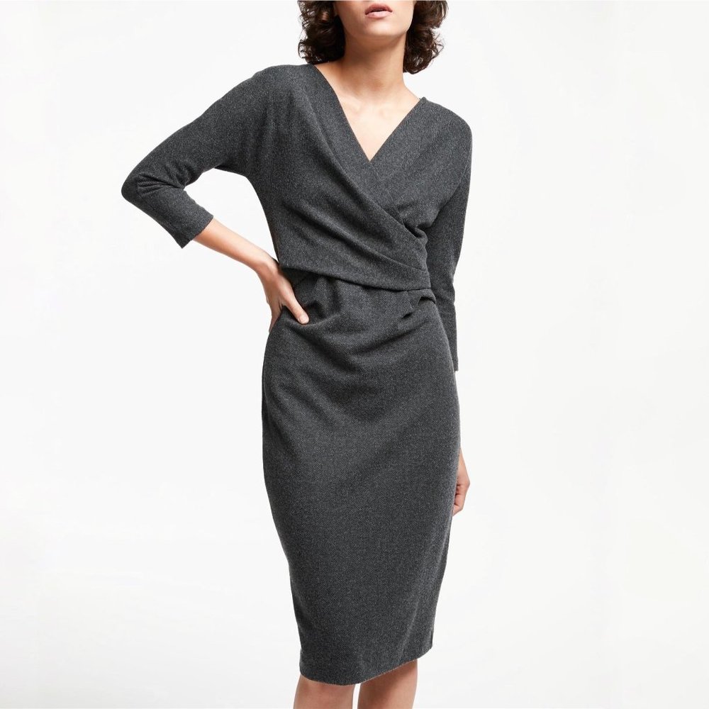 Weekend MaxMara Giglio Pencil Dress Grey Size XS